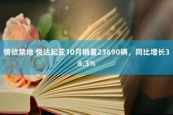 情欲禁地 悦达起亚10月销量23690辆，同比增长38.3%