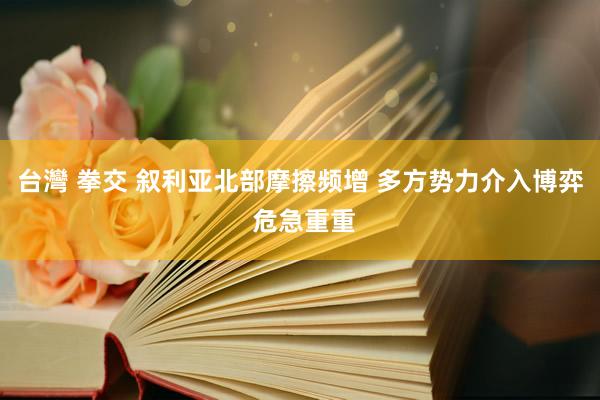 台灣 拳交 叙利亚北部摩擦频增 多方势力介入博弈 危急重重